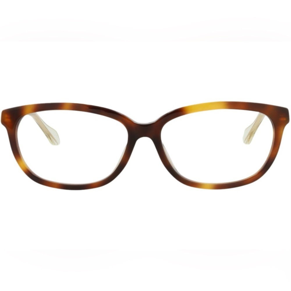 Gucci Squoval Square Rectangle Havana Transparent Optical Unisex Frame New - Picture 1 of 8